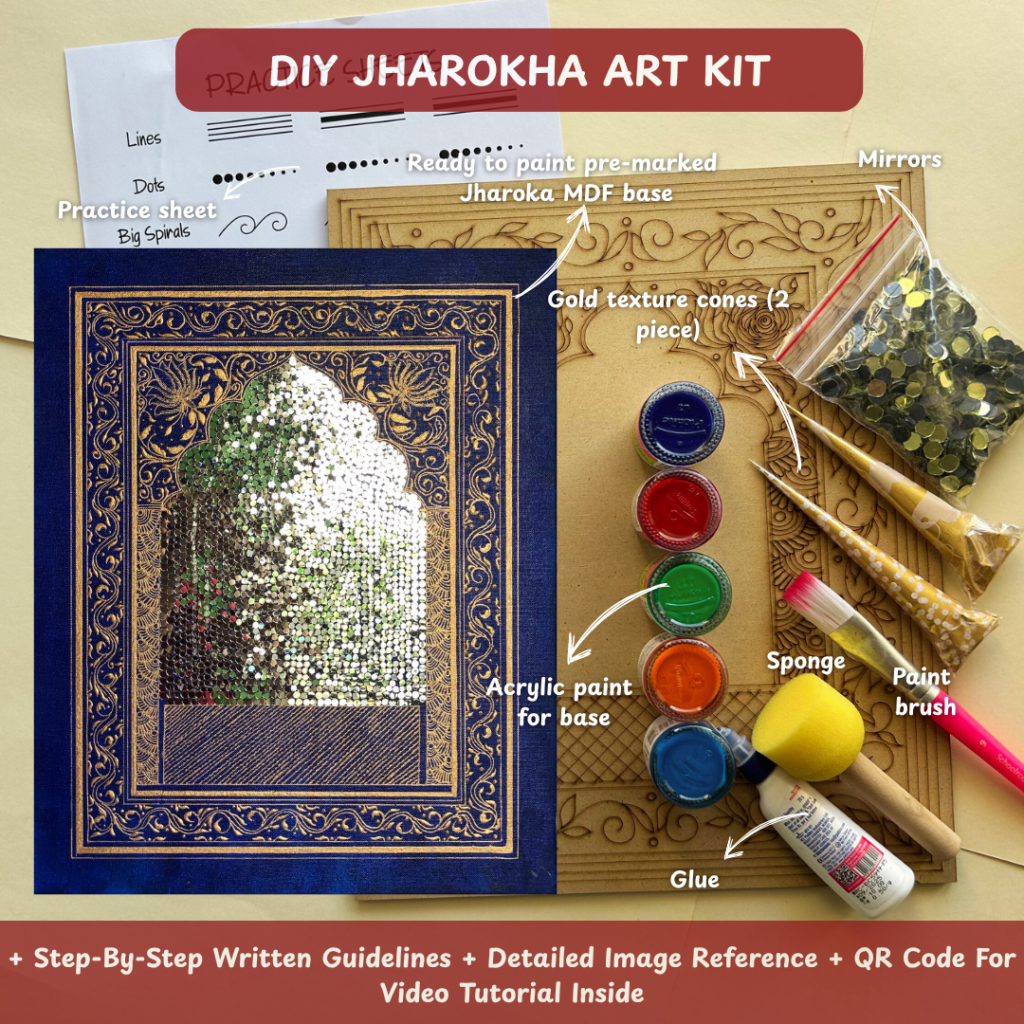 ready to paint pre marked glass acrylic sheet (10)