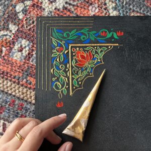 KalaZen Handmade Art Cone – Single Practice Cone | Mehndi-Inspired Textured Painting Cone